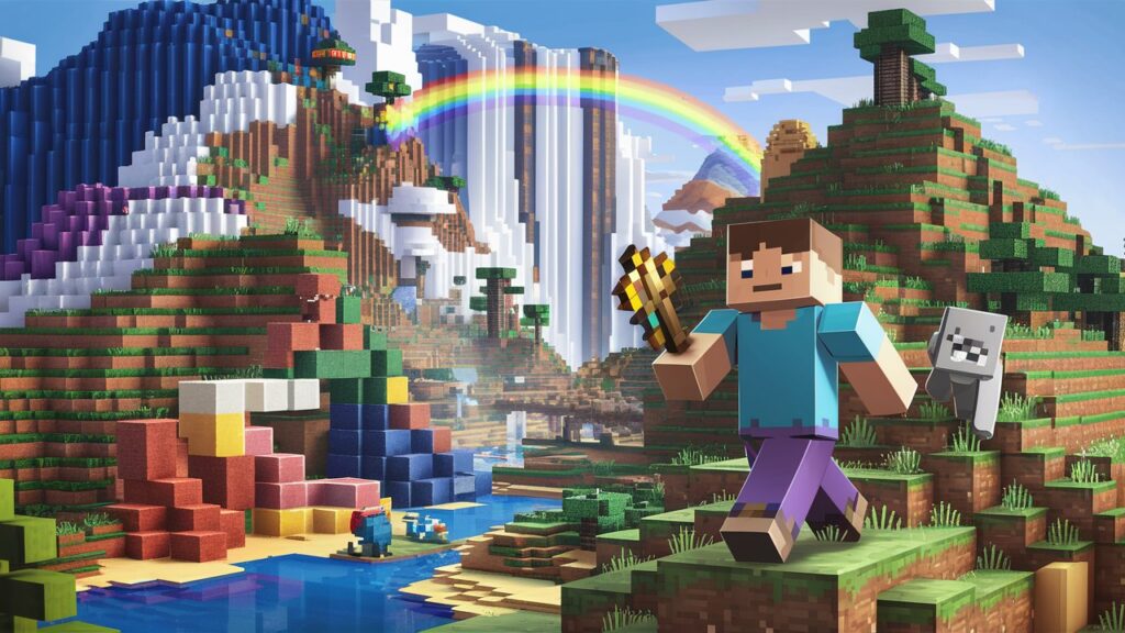 Minecraft: Bedrock Edition (2011) Game Icons Banners