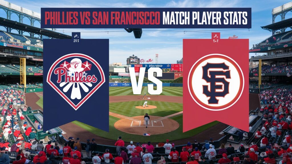 Phillies vs San Francisco Giants Match Player Stats – Who Dominated the Diamond?
