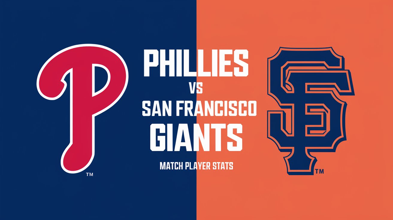 Phillies vs San Francisco Giants Match Player Stats – Who Dominated the Diamond?