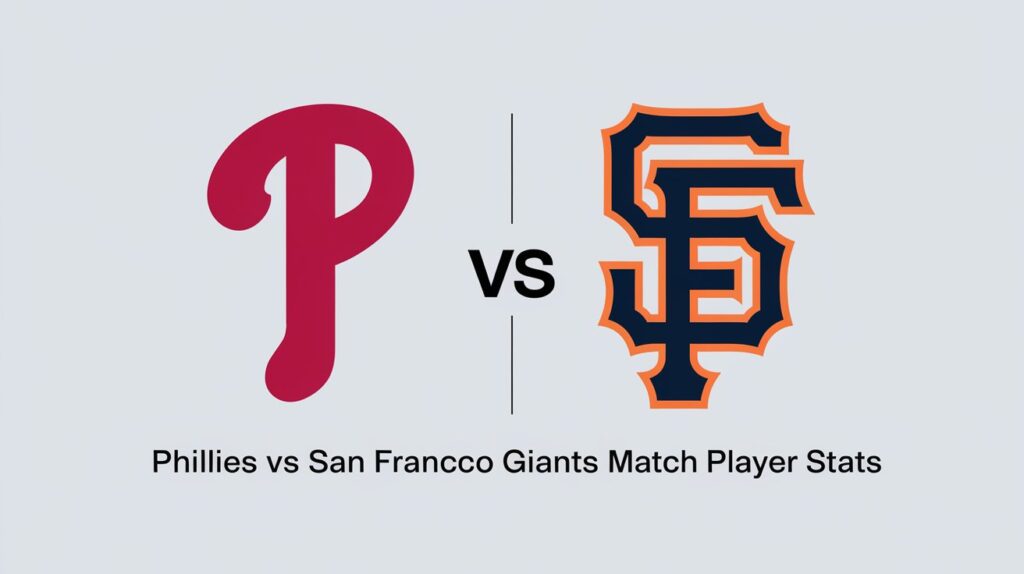 Phillies vs San Francisco Giants Match Player Stats – Who Dominated the Diamond?
