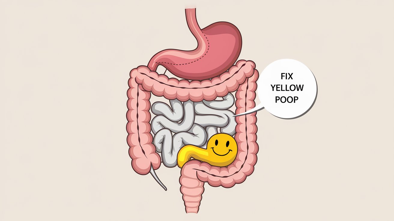 How to Fix Yellow Poop