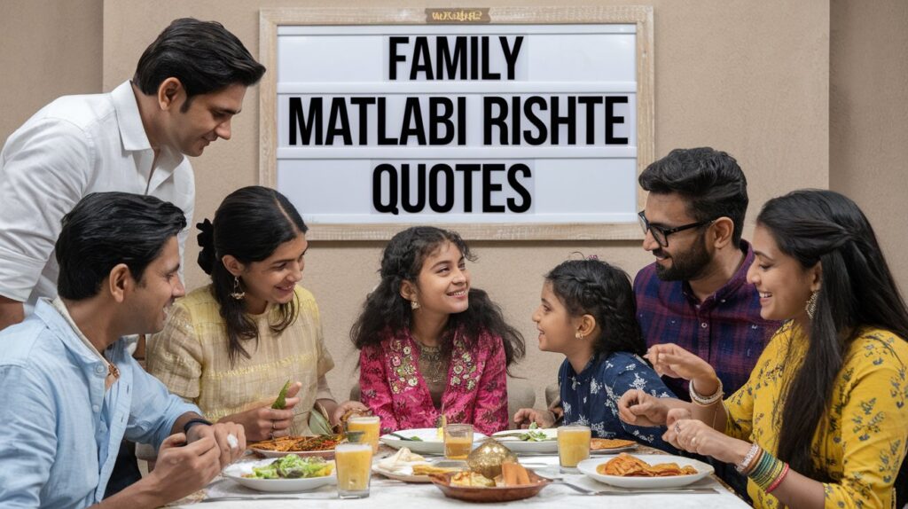 Family Matlabi Rishte Quotes