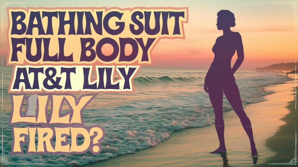 Bathing Suit Full Body AT&T Lily Fired - AT&T Lily Controversy
