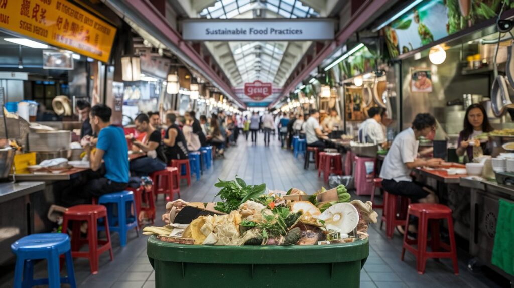 Chinatown Hawker Leftovers Consumption: Smart Sustainability or Food Risk?