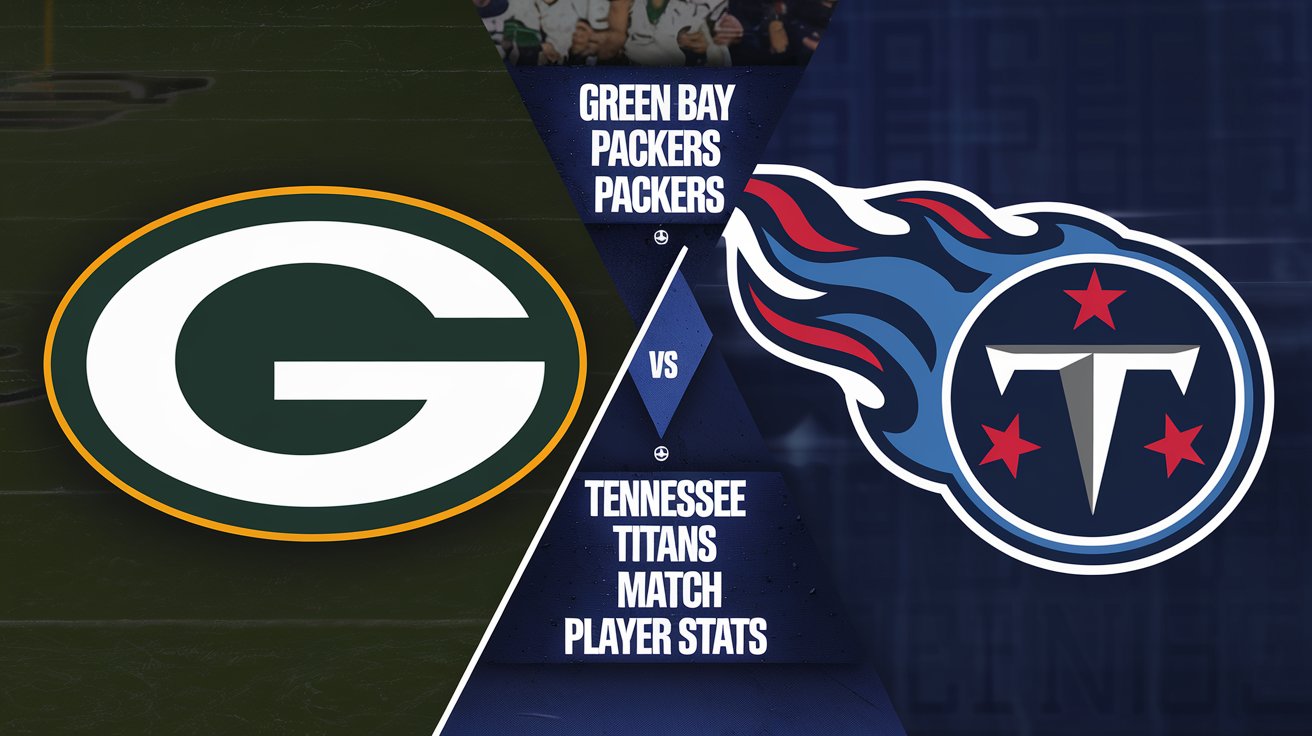 Green Bay Packers vs Tennessee Titans Match Player Stats