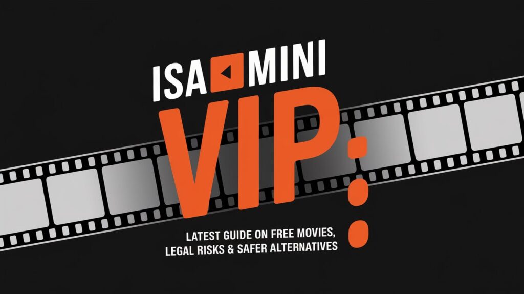 Isaimini VIP: Latest Guide on Free Movies, Legal Risks & Safer Alternatives