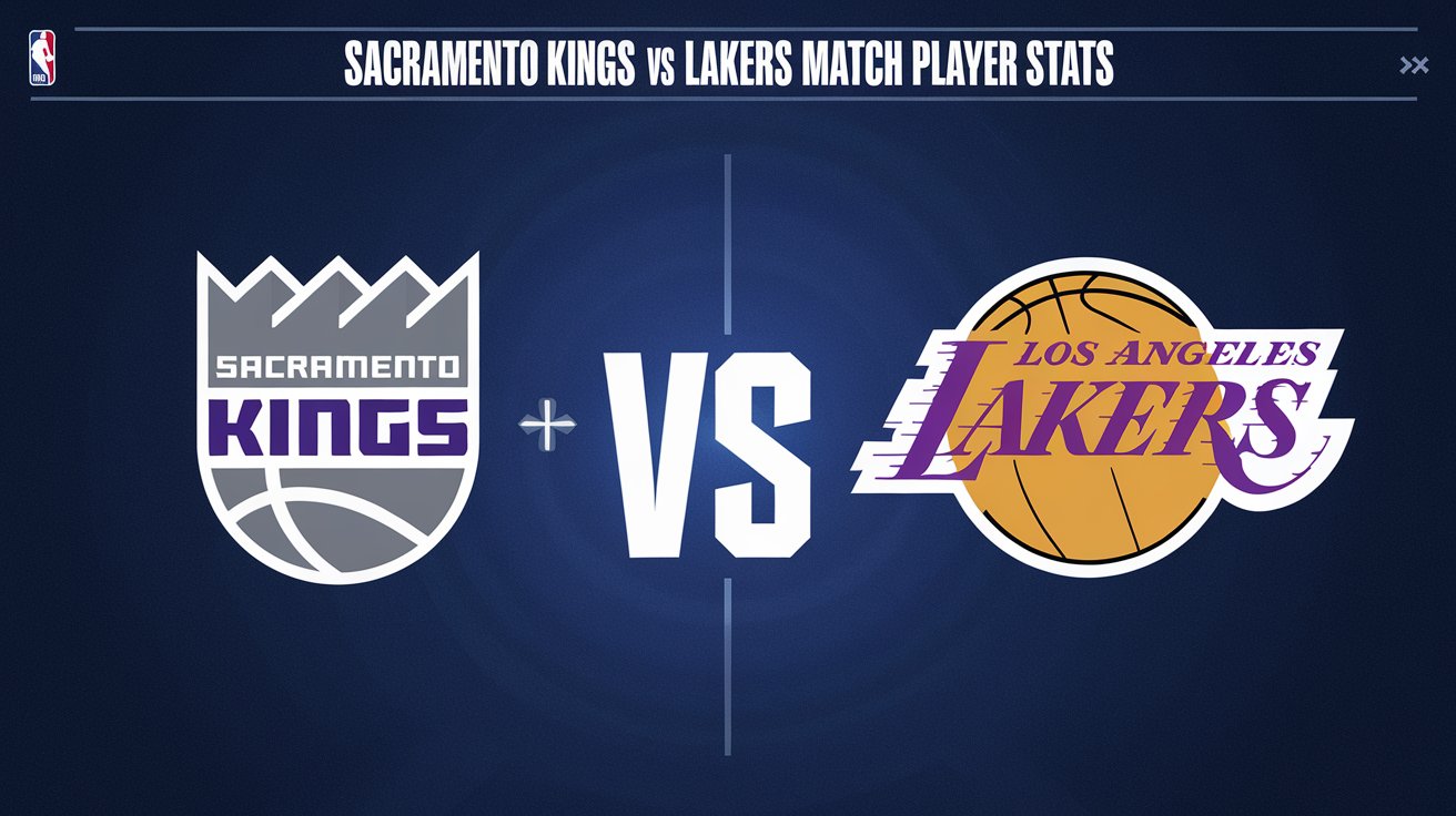 Sacramento Kings vs Lakers Match Player Stats
