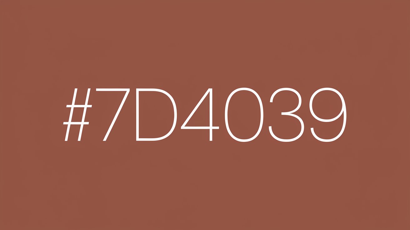 #7D4039 Color Decoded: Meaning, Codes, Combinations & Design Uses