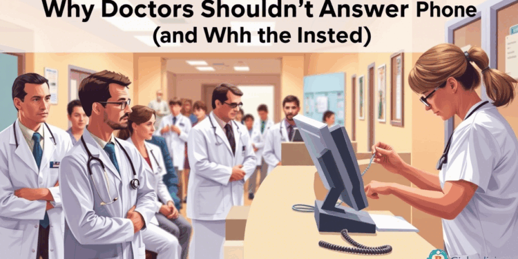 Why Doctors Shouldn’t Answer the Phone (and Who Should Instead)