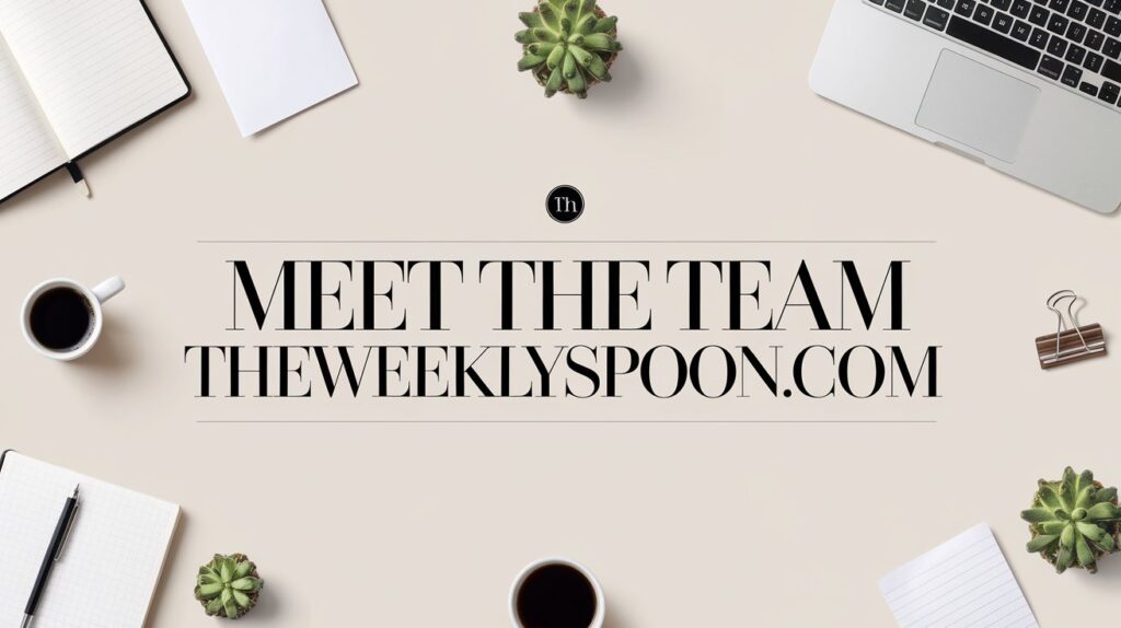 Meet the Team TheWeeklySpooncom: Uncover the Faces Driving Food Tech Forward