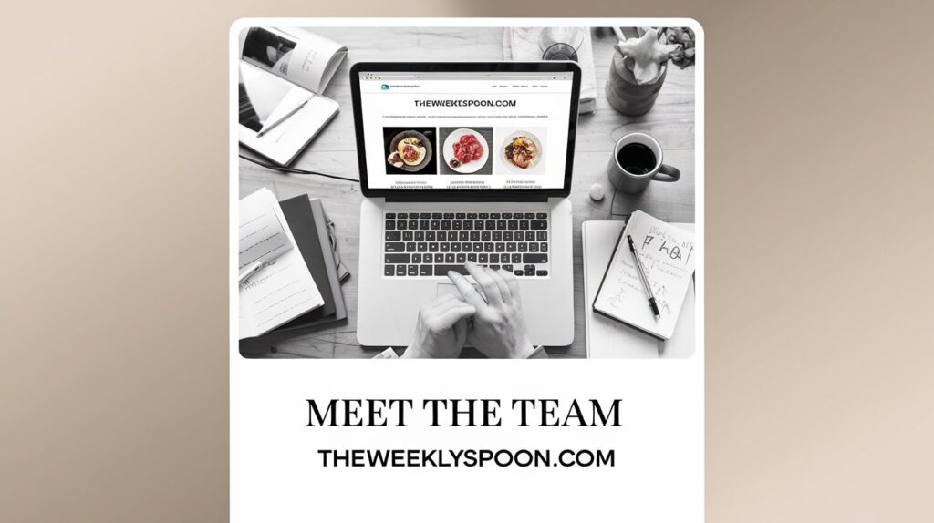 Meet the Team TheWeeklySpooncom: Uncover the Faces Driving Food Tech Forward
