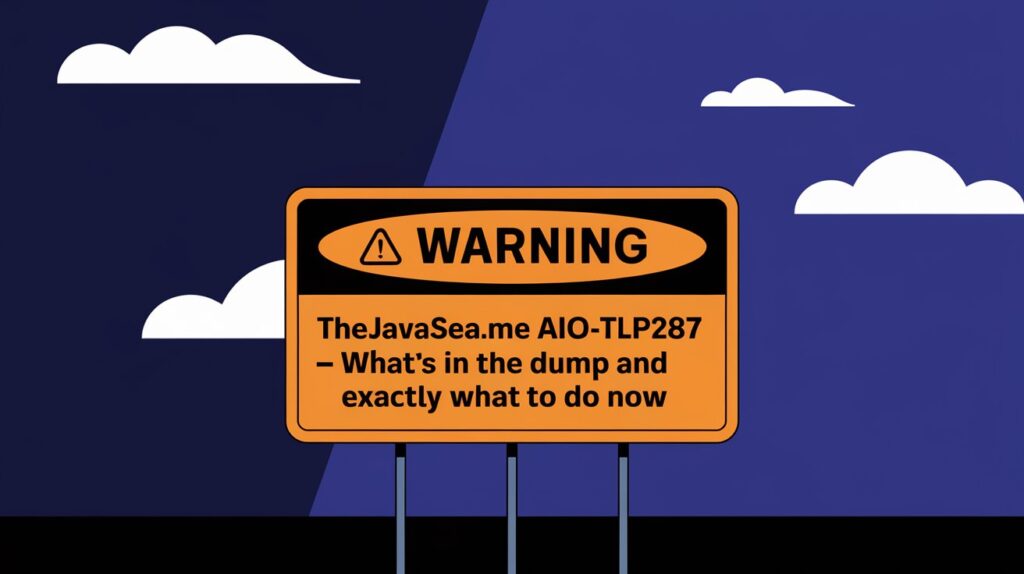 Thejavasea.me Leaks Aio-tlp287 — What’s in the dump and exactly what to do now