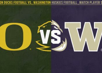 Oregon Ducks Football vs Washington Huskies Football Match Player Stats