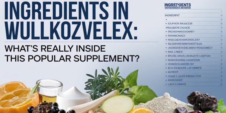 Ingredients in Wullkozvelex: What’s Really Inside This Popular Supplement?