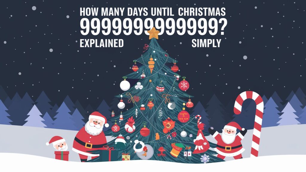 How Many Days Until Christmas 999999999999?