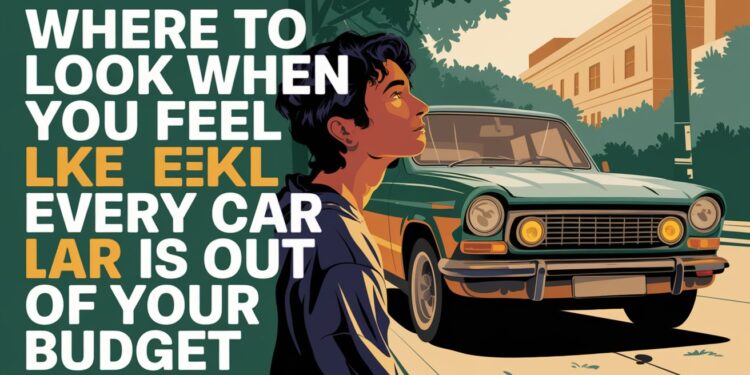 Where to Look When You Feel Like Every Car Is Out of Your Budget