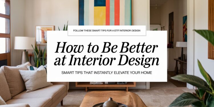 How to Be Better at Interior Design MintpalDecor