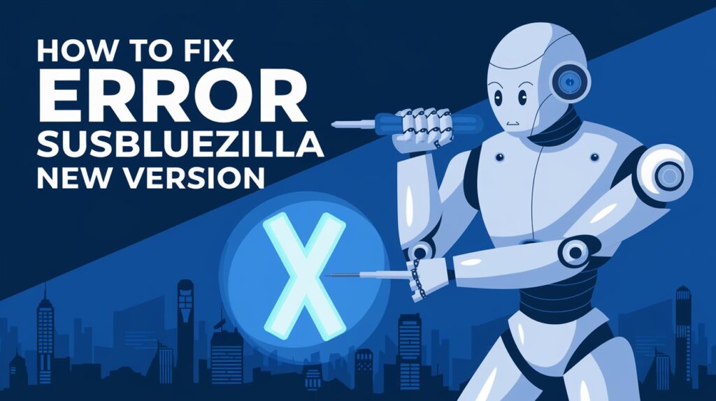 How to Fix Error Susbluezilla New Version — Quick & Simple Guide