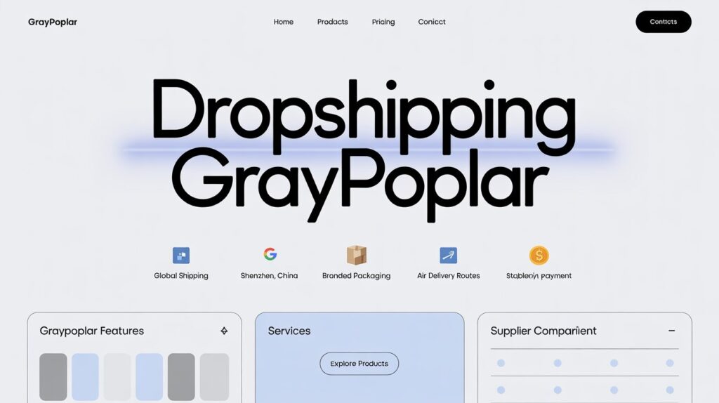 Dropshipping GrayPoplar: Is This the Smartest 2025 Supplier?
