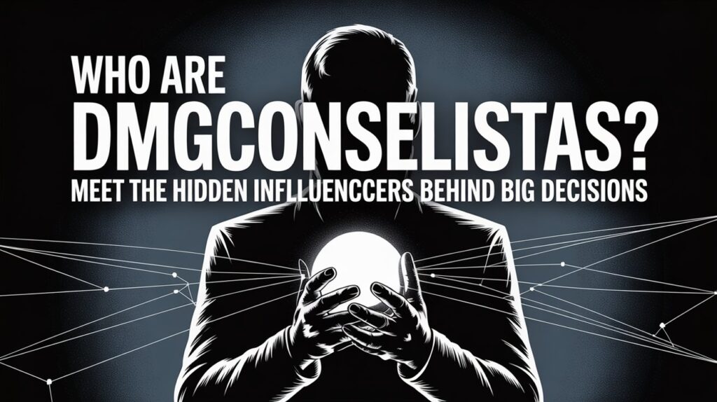 Who Are dmgconselistas? Meet the Hidden Influencers Behind Big Decisions