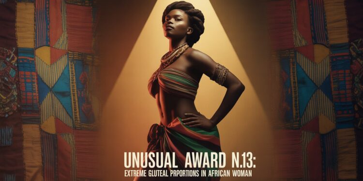 Unusual Award N.13: Extreme Gluteal Proportions in African Woman