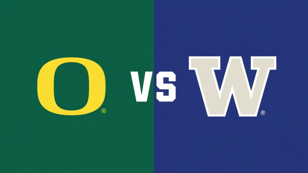 Oregon Ducks Football vs Washington Huskies Football Match Player Stats