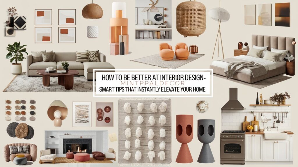 How to Be Better at Interior Design MintpalDecor