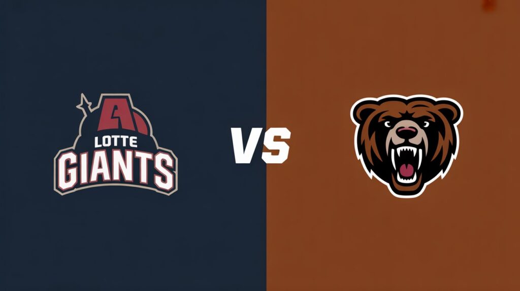 Lotte Giants vs Doosan Bears Match Player Stats