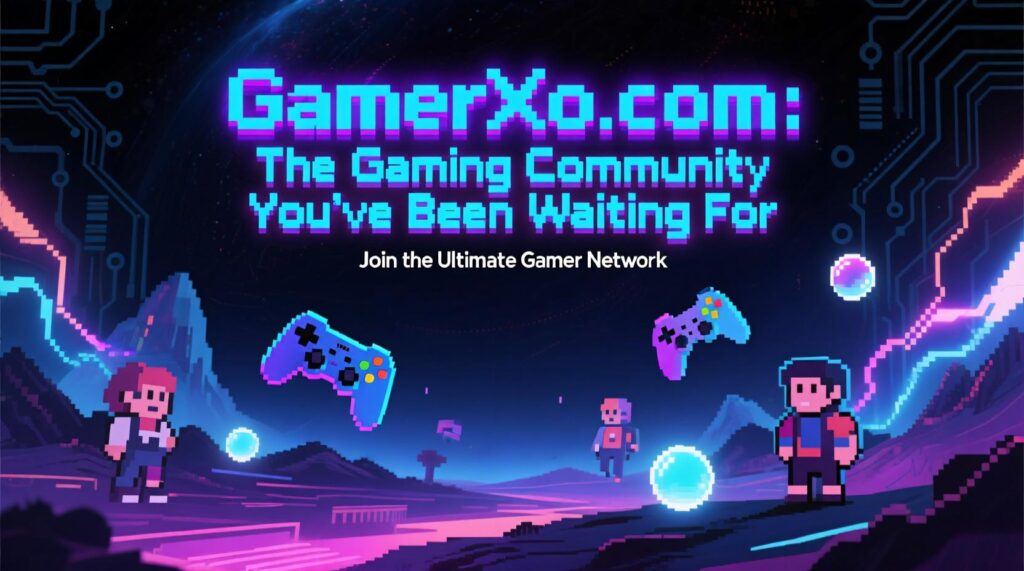 Gamerxo dot com: The Gaming Community You’ve Been Waiting For