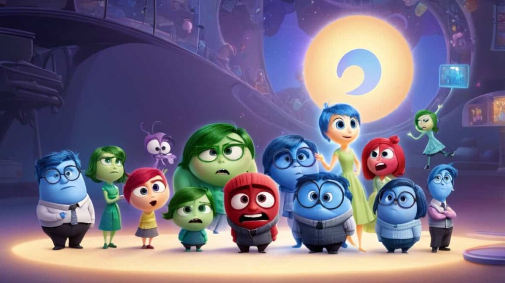 Inside Out 2 Glued To Phone