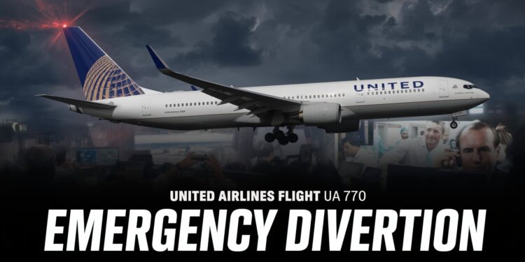 United Airlines Flight UA770 Emergency Diversion