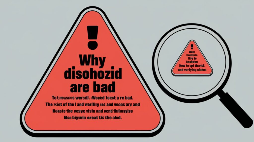 Why disohozid Are Bad — How to Spot the Risk and Verify Claims