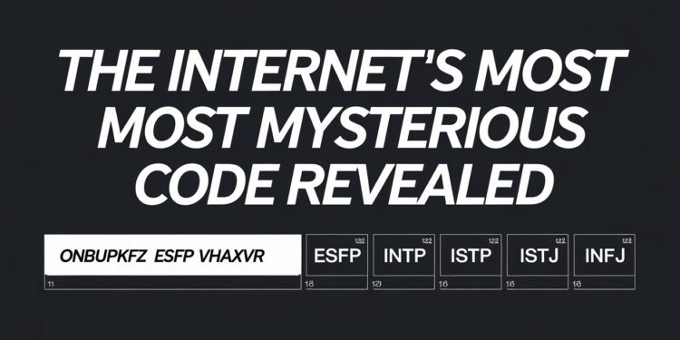 onbupkfz esfp vhaxvr – The Internet’s Most Mysterious Code Revealed