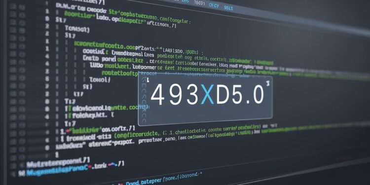 What is 493xds5.0 in software?
