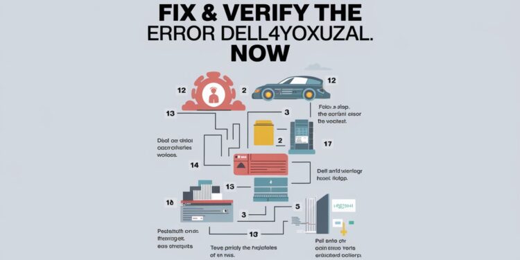Fix & Verify The error dell4yuoxuzal now — Clear, Practical Steps