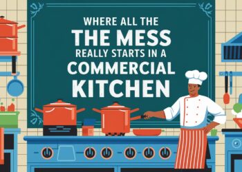 Where All the Mess Really Starts in a Commercial Kitchen