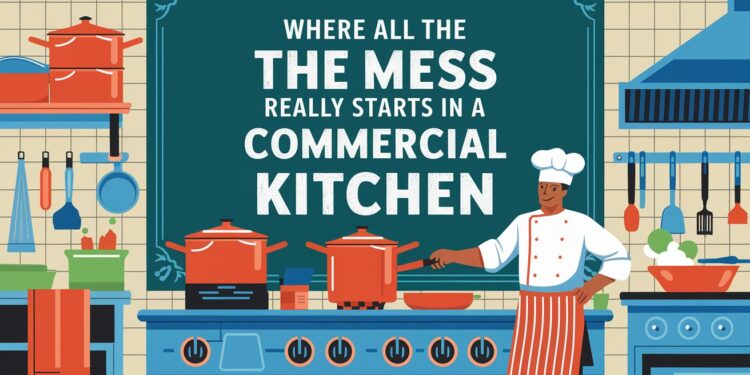 Where All the Mess Really Starts in a Commercial Kitchen