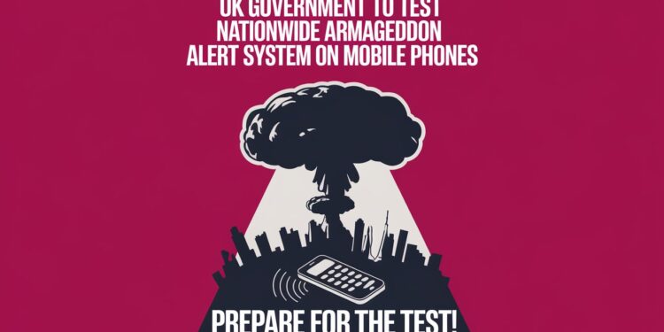UK Government To Test Nationwide Armageddon Alert System On Mobile Phones