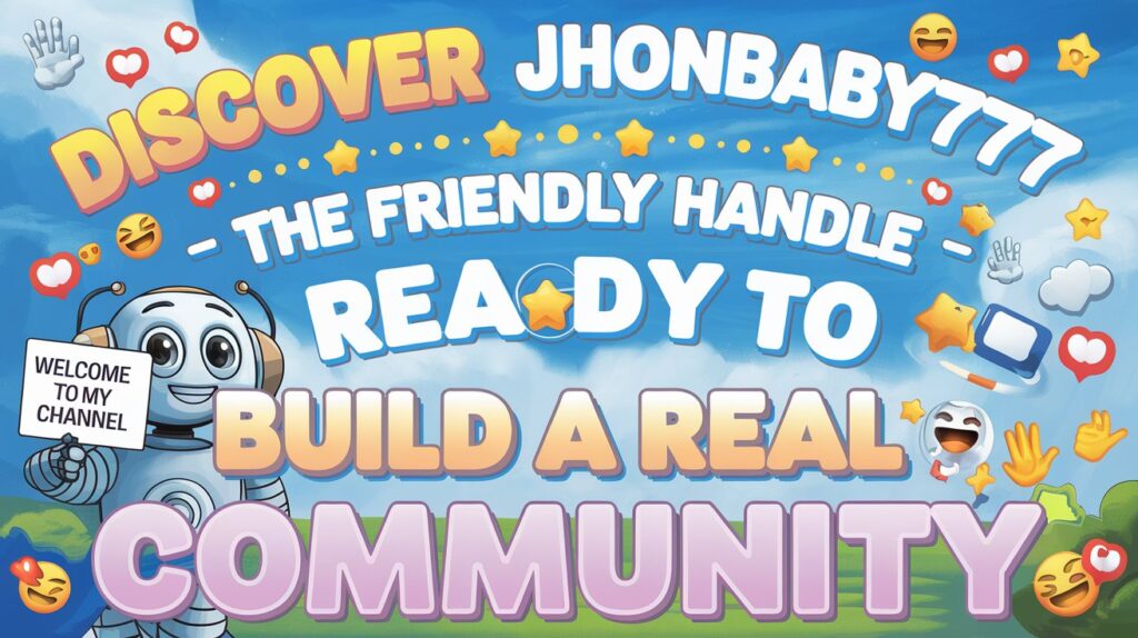 Discover Jhonbaby777 — The Friendly Handle Ready to Build a Real Community