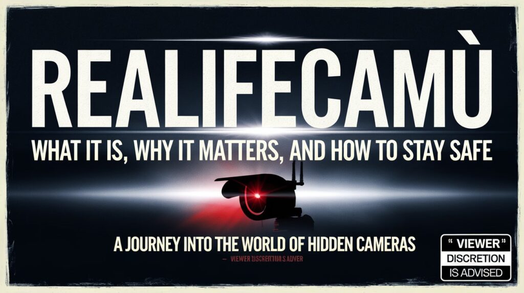 Realifecamù — What It Is, Why It Matters, and How to Stay Safe