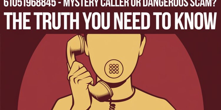 6105196845 – Mystery Caller or Dangerous Scam? The Truth You Need to Know