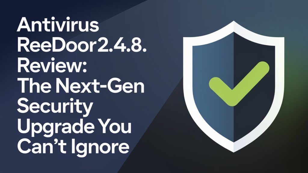 Antivirus Reedoor2.4.6.8 Review: The Next-Gen Security Upgrade You Can’t Ignore