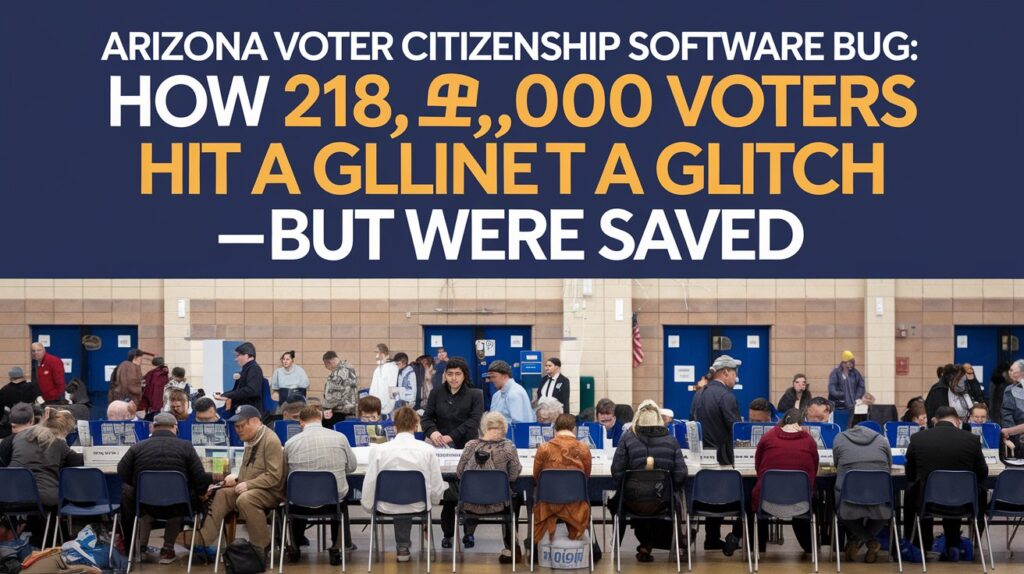 Arizona Voter Citizenship Software Bug