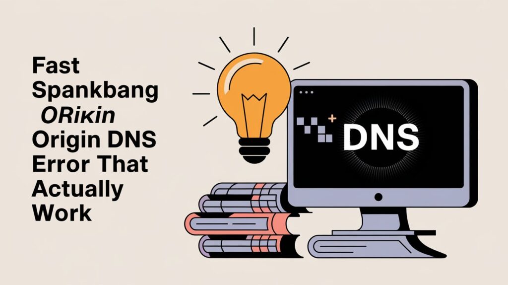 Fast Fixes for spankbang origin dns error That Actually Work
