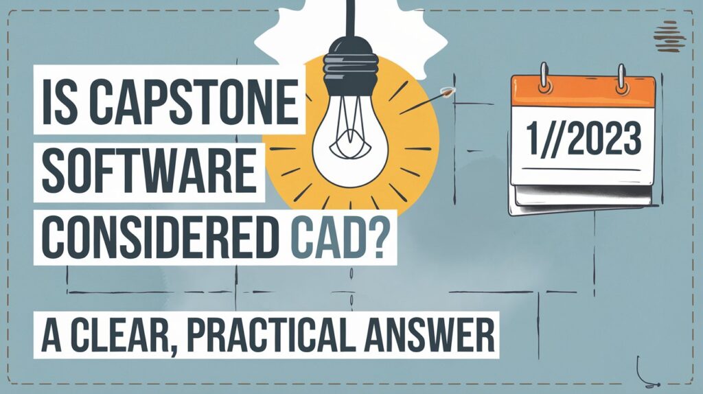 Is Capstone Software Considered CAD?
