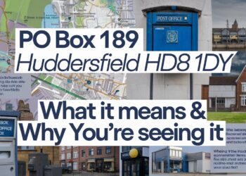 PO Box 189 Huddersfield HD8 1DY: What It Means & Why You’re Seeing It