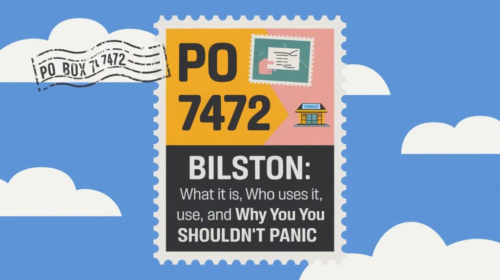 PO Box 7472 Bilston: What It Is, Who Uses It, and Why You Shouldn't Panic