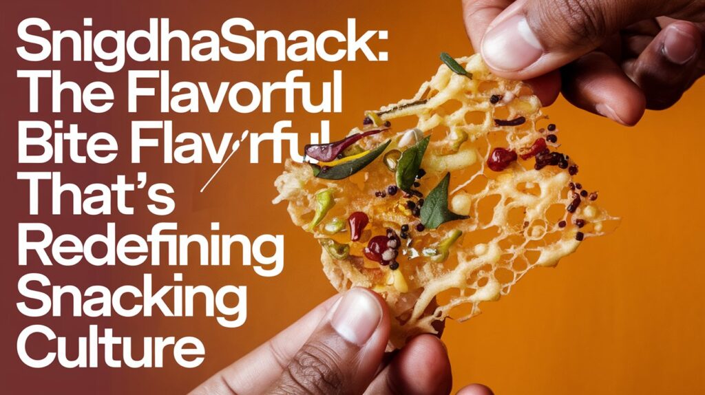 Snigdhasnack: The Flavorful Bite That’s Redefining Snacking Culture