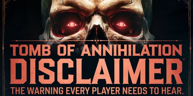 Tomb of Annihilation Disclaimer: The Warning Every Player Needs to Hear