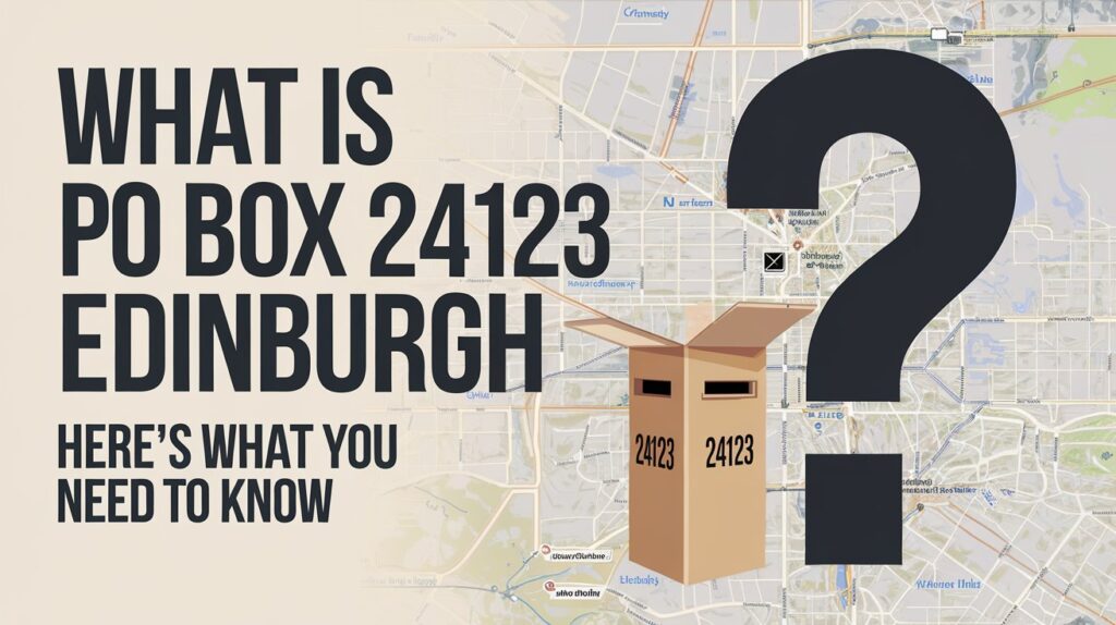 What Is PO Box 24123 Edinburgh? Here's What You Need to Know